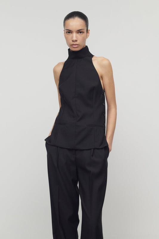 Rouse-Corine Top in Virgin Wool