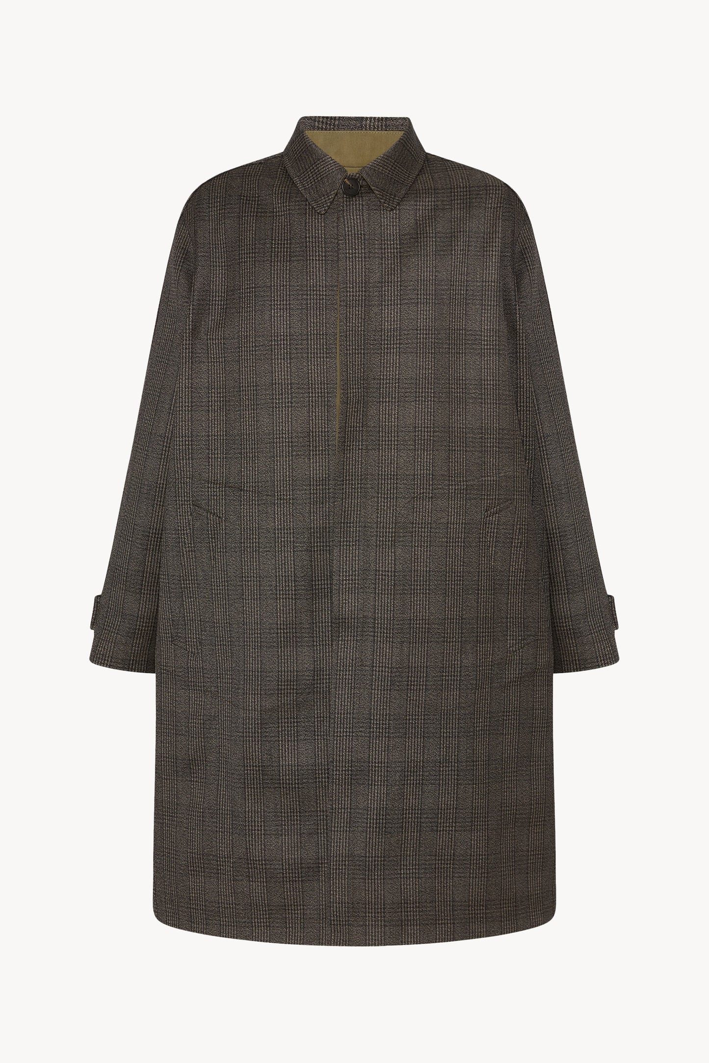 Rouse-Palomar Coat in Virgin Wool and Silk