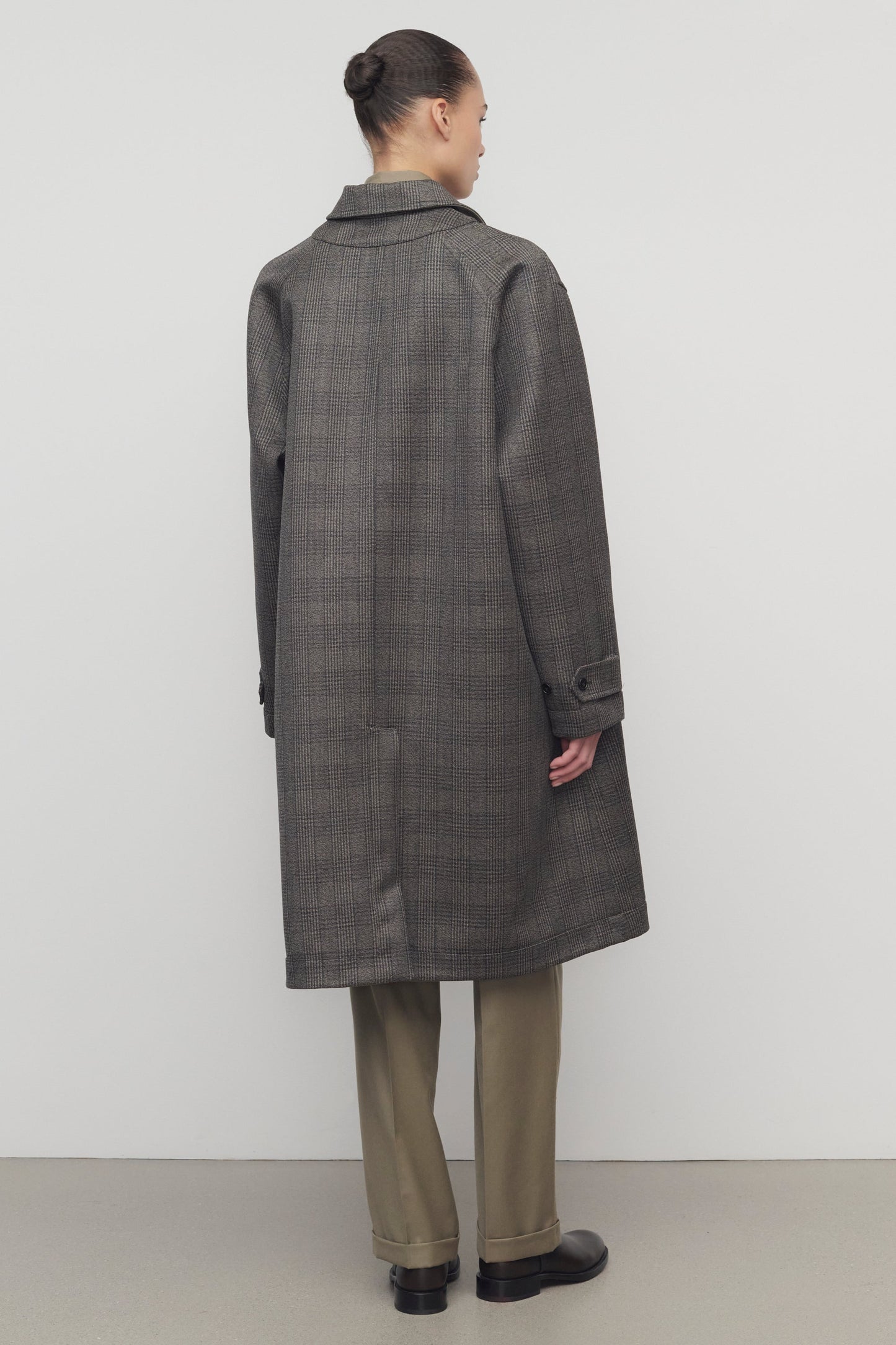 Rouse-Palomar Coat in Virgin Wool and Silk