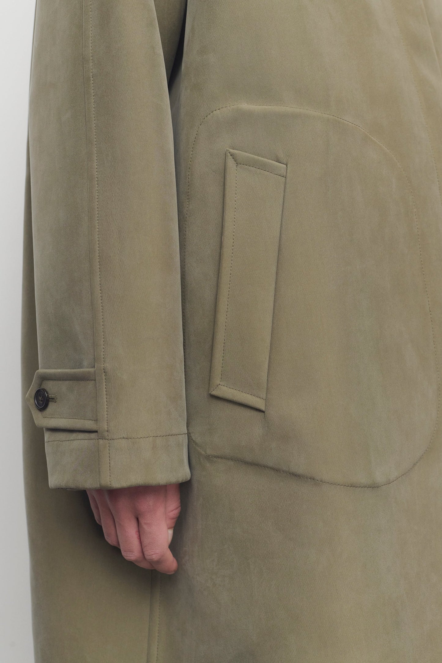 Rouse-Palomar Coat in Virgin Wool and Silk