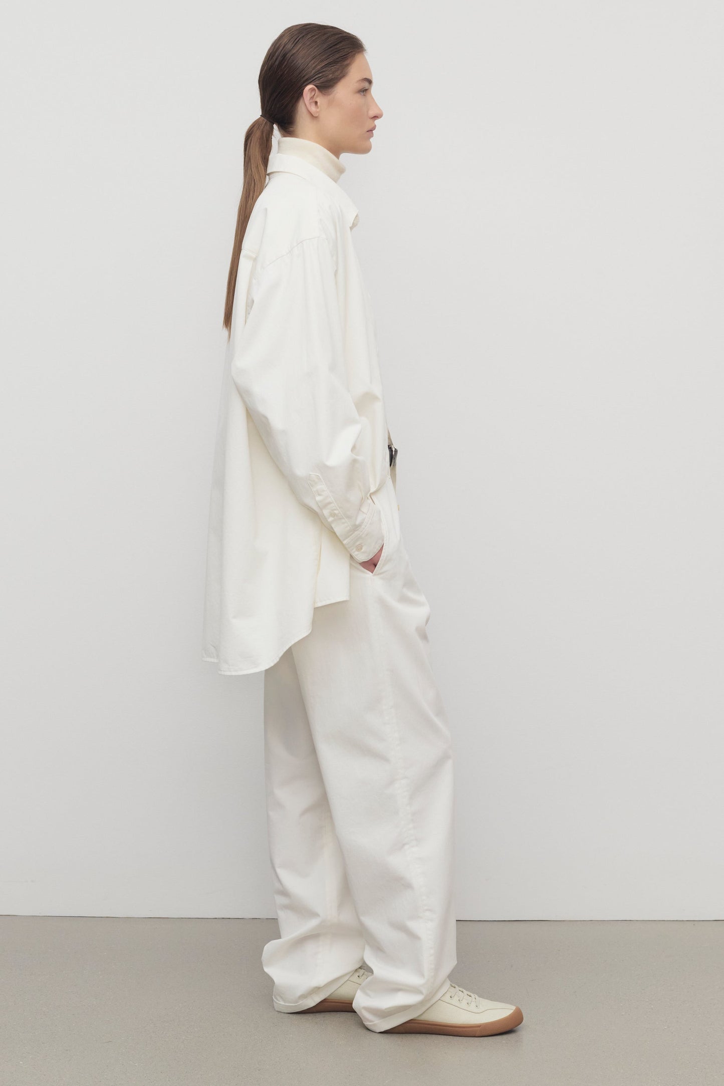 Rouse-Neriah Pant in Cotton and Cashmere